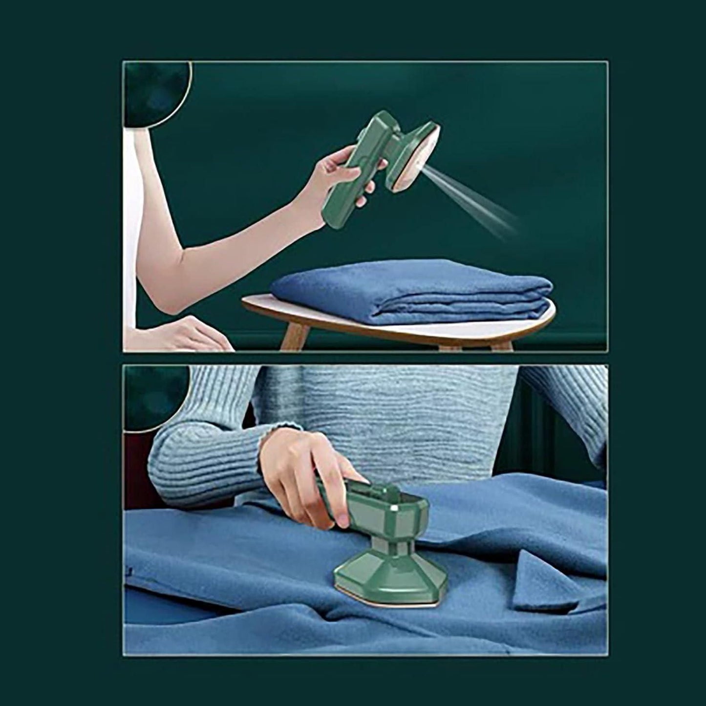 Iron-Travel Steamer Iron for Clothes,Portable Handheld Iron