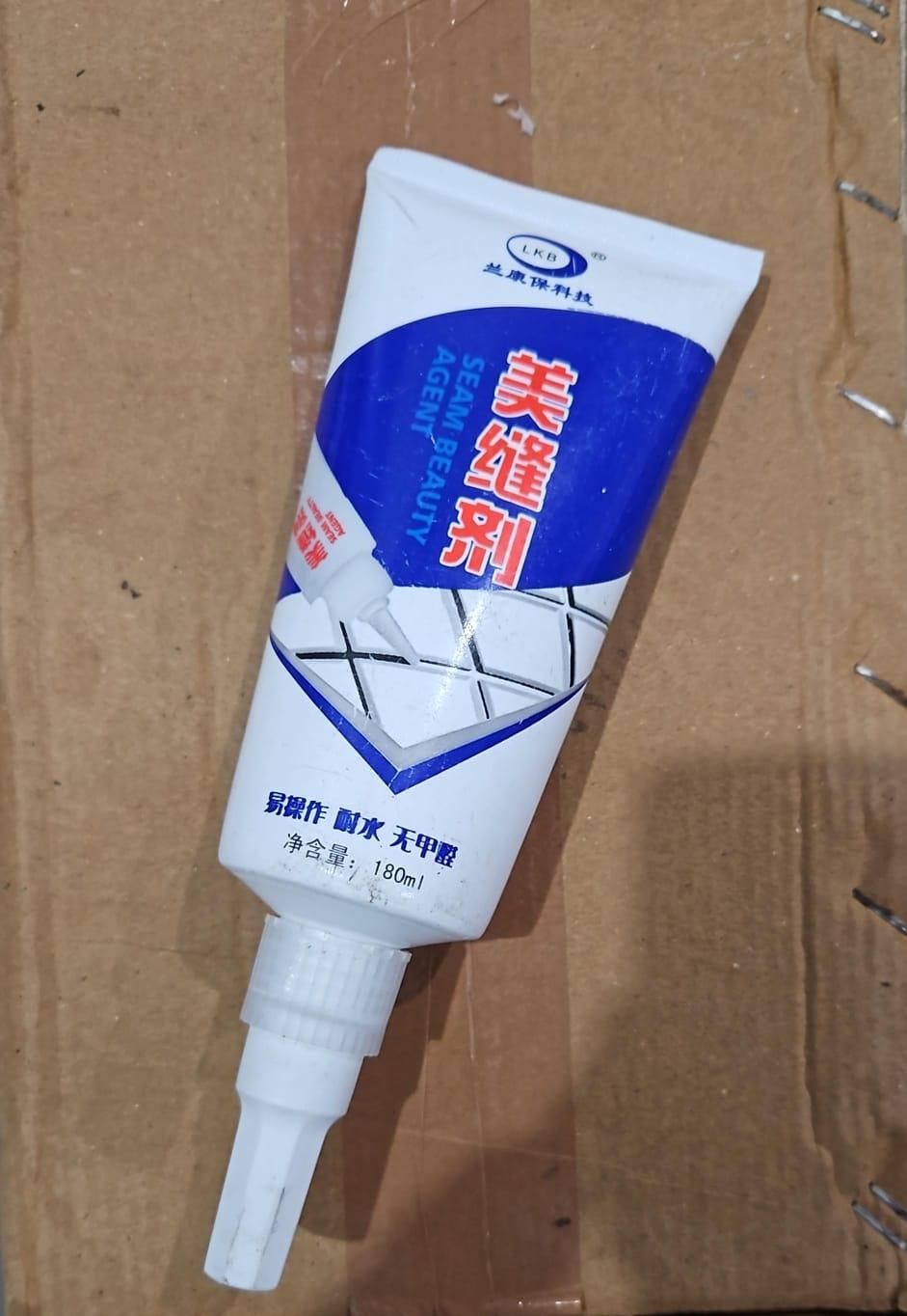 Tile Grout Sealant Adhesive Tube- 180ML(Pack of 4, 2 and 1 available)