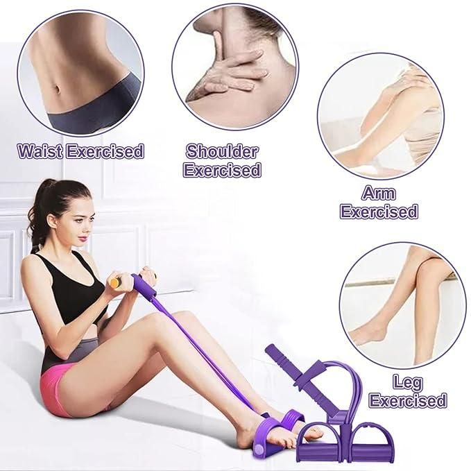 Yoga Pedal Puller Resistance Band Fitness Equipment Pack of 1