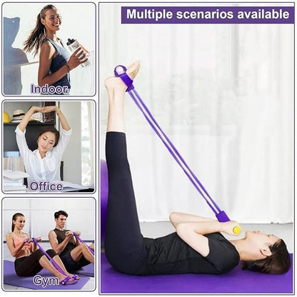 Yoga Pedal Puller Resistance Band Fitness Equipment Pack of 1