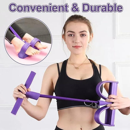 Yoga Pedal Puller Resistance Band Fitness Equipment Pack of 1