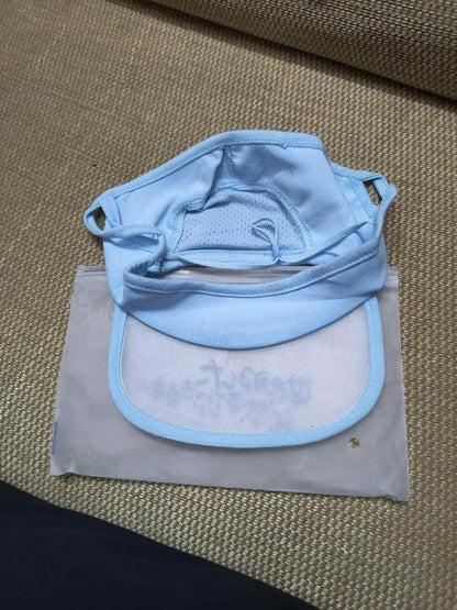 Unisex Outdoor Cycling Sunshade Cap with Face Mask