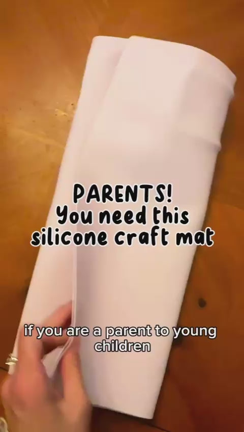 Silicone Craft Mat for Painting Play Doh and Clay for Kids