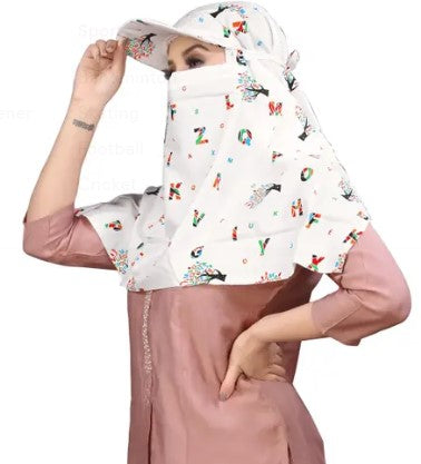 Sun Protection Women Cap Mask